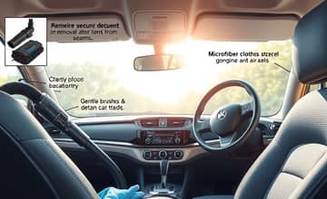 Trucos para Limpiar el Interior del Coche como un Profesional